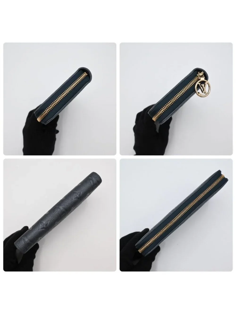 Louis Vuitton Zippy Wallet Empreinte Rhinestone
